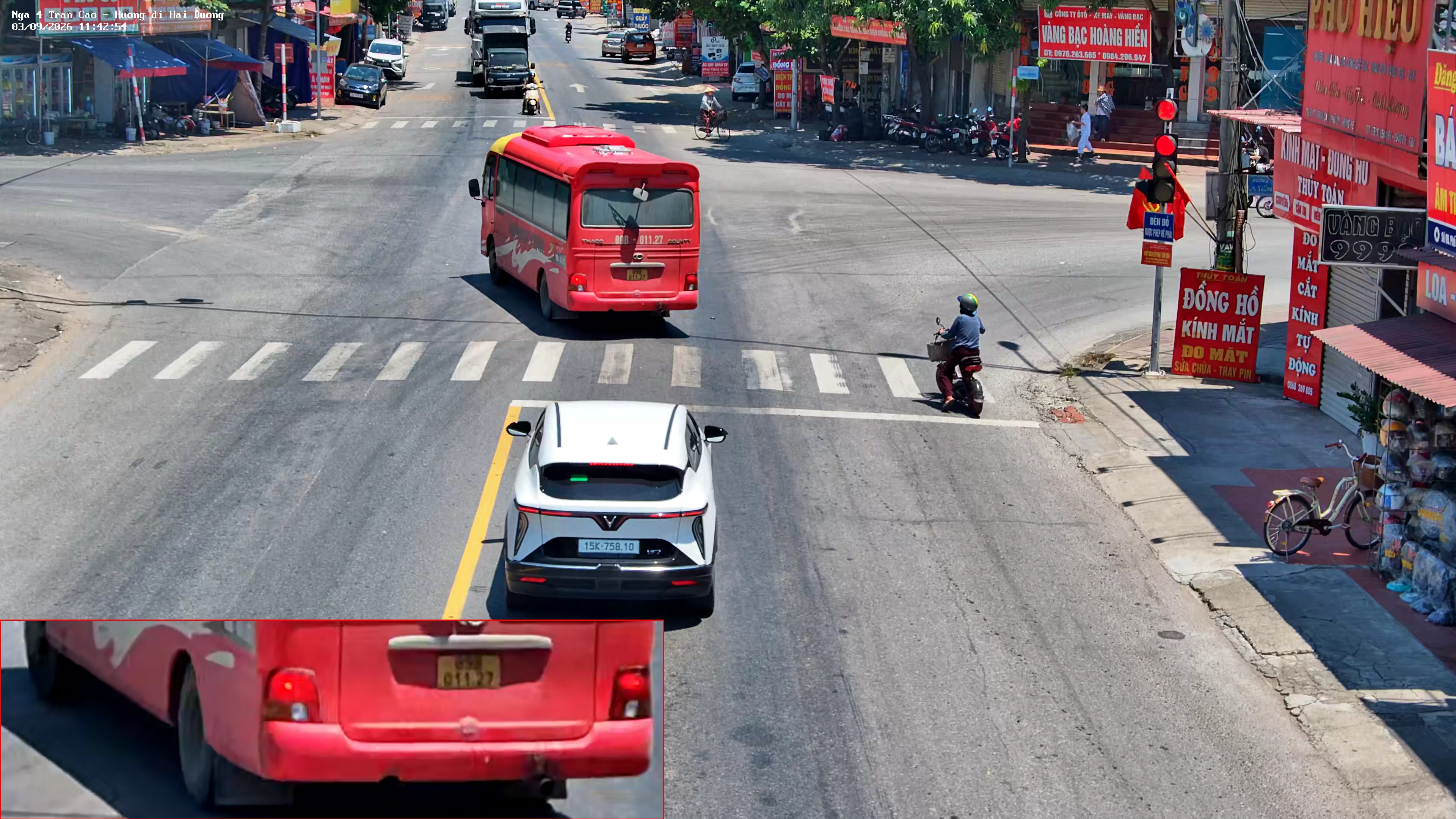 Trong tuần, ghi nhận 176 lượt phương tiện vi phạm Luật trật tự, an toàn giao thông đường bộ bị xử lý phạt nguội