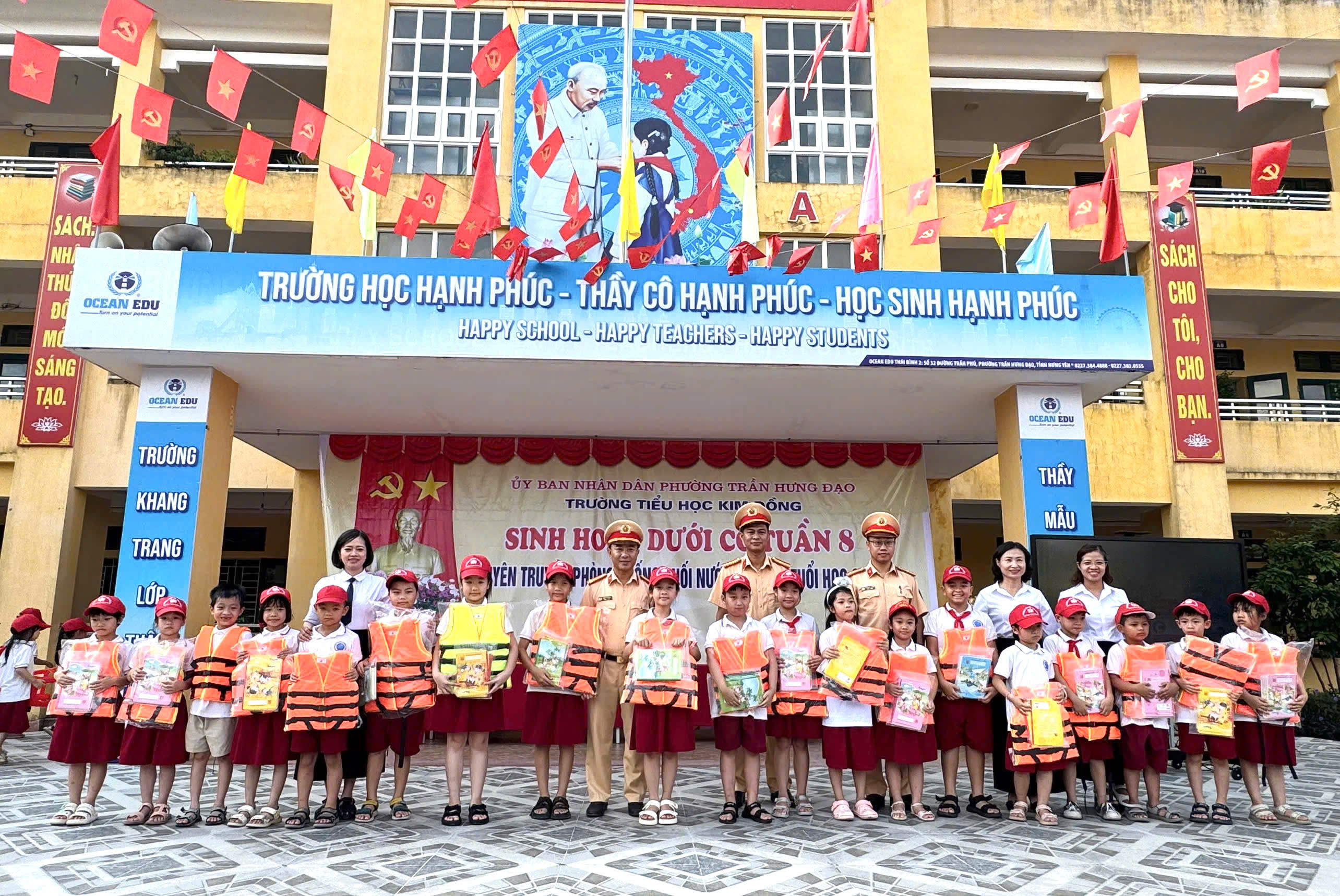 Đội Cảnh sát đường thủy số 2: Tuyên truyền phòng, chống đuối nước cho học sinh tiểu học