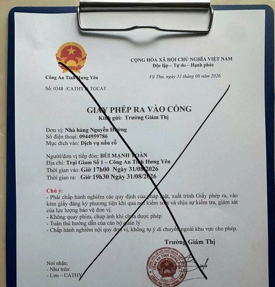 Cảnh giác thủ đoạn mạo danh cán bộ Trại tạm giam số 2 nhằm lừa đảo, chiếm đoạt tài sản