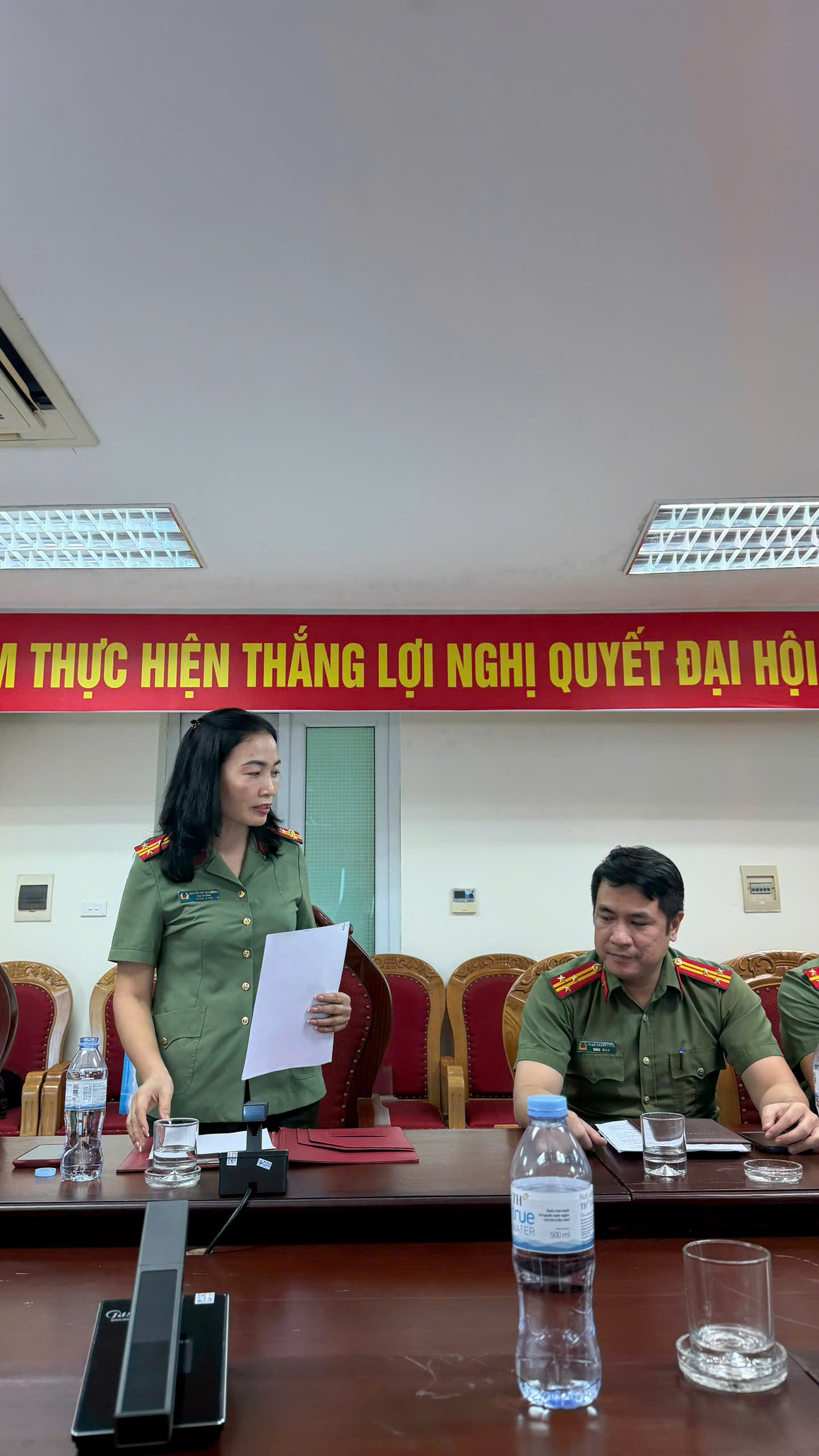 Đội Tổ chức, biên chế & đào tạo - Phòng Tổ chức cán bộ phối hợp, triển khai công tác thực tập đối với học viên khóa VB2TMK4 - Học viện An ninh nhân dân năm 2026