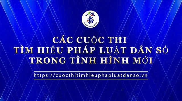 Tích cực hưởng ứng, tham gia các cuộc thi tìm hiểu chính sách pháp luật dân số trong tình hình mới