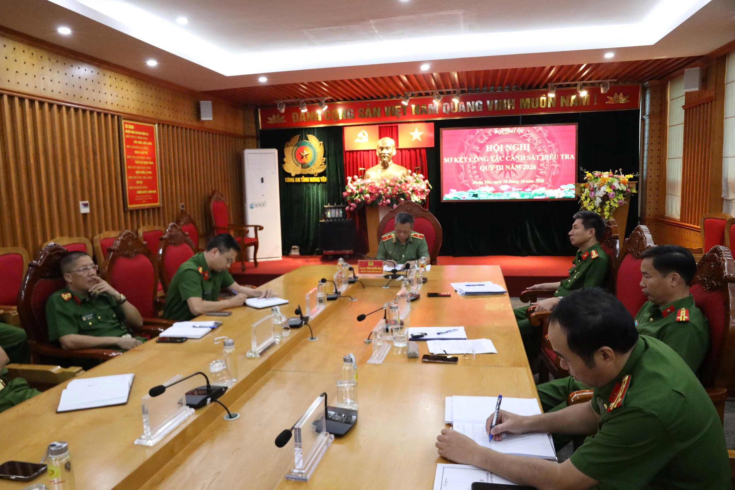 Bộ Công an sơ kết công tác Cảnh sát điều tra Quý III năm 2026