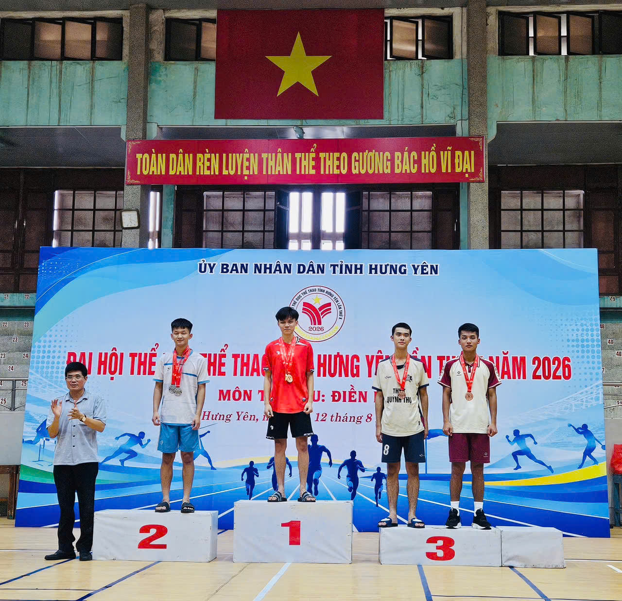 Đội tuyển Điền kinh Công an tỉnh giành 01 huy chương bạc, 05 huy chương đồng tại Đại hội Thể dục thể thao tỉnh Hưng Yên lần Thứ X năm 20