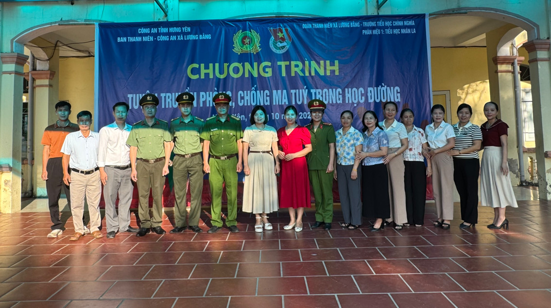 Ban Thanh niên - Công an tỉnh phối hợp tổ chức tuyên truyền: Nâng cao kiến thức, kỹ năng phòng, chống ma túy học đường cho lứa tuổi học sinh