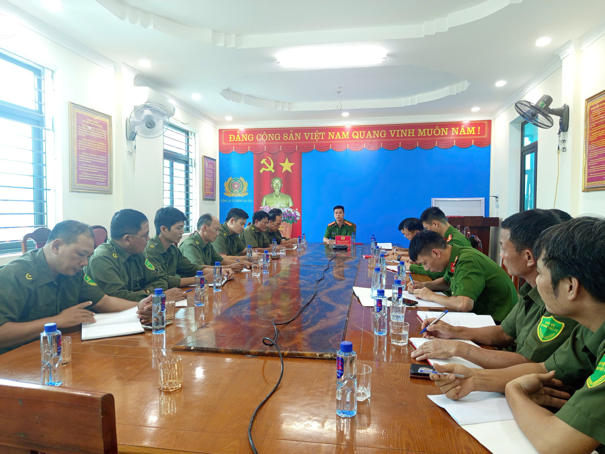 Công an xã Hồng Quang đổi mới cách tuyên truyền, nâng cao năng lực số cho CBCS và Lực lượng tham gia bảo vệ ANTT ở cơ sở