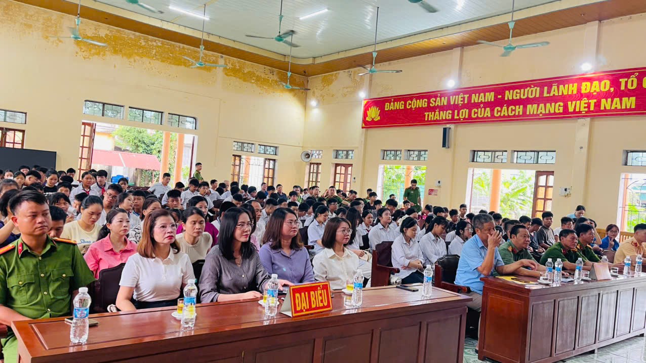Công an xã Tây Tiền Hải chủ động triển khai kế hoạch phối hợp tuyên truyền, phổ biến giáo dục pháp luật cho thanh thiếu niên dịp hè năm 2026