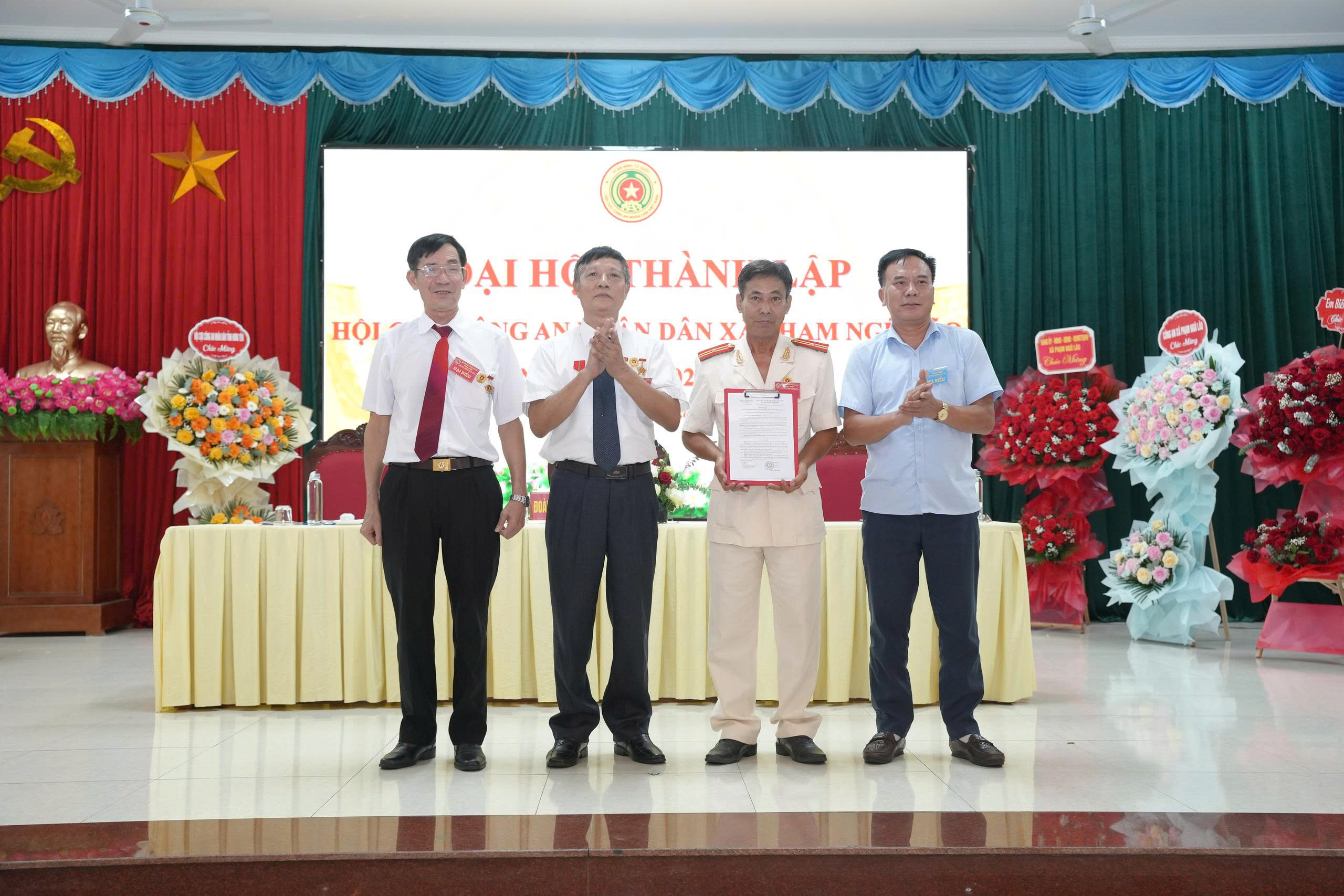 CÔNG AN XÃ PHẠM NGŨ LÃO PHỐI HỢP TỔ CHỨC THÀNH CÔNG ĐẠI HỘI THÀNH LẬP HỘI CỰU CÔNG AN NHÂN DÂN XÃ NHIỆM KỲ 2026–2031
