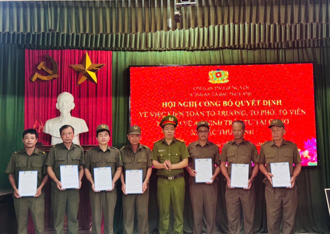 Nâng cao chất lượng lực lượng tham gia bảo vệ an ninh, trật tự ở cơ sở thông qua công tác kiện toàn tổ chức và bồi dưỡng kỹ năng số
