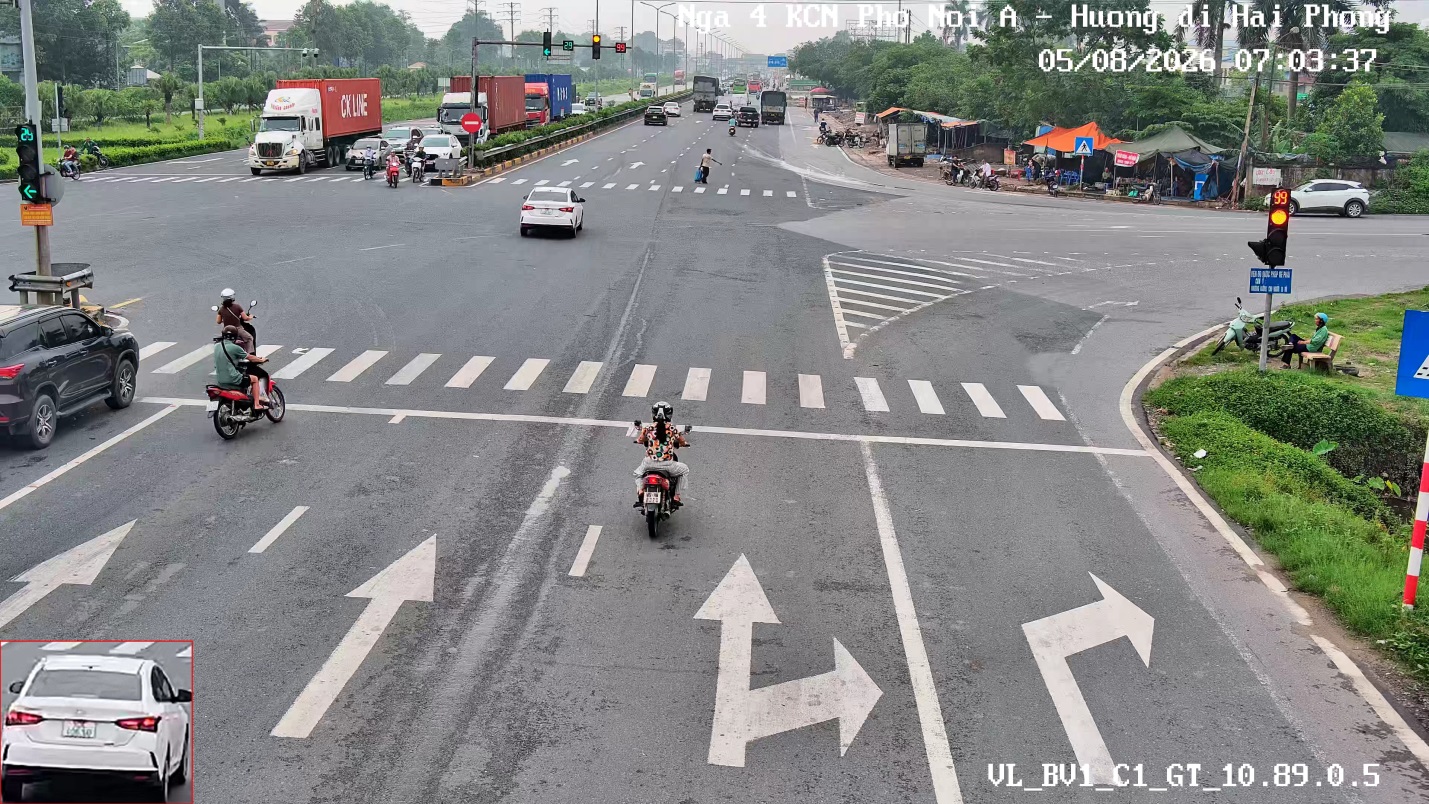 Trong tuần, ghi nhận 261 lượt phương tiện vi phạm Luật trật tự, an toàn giao thông đường bộ bị xử lý phạt nguội