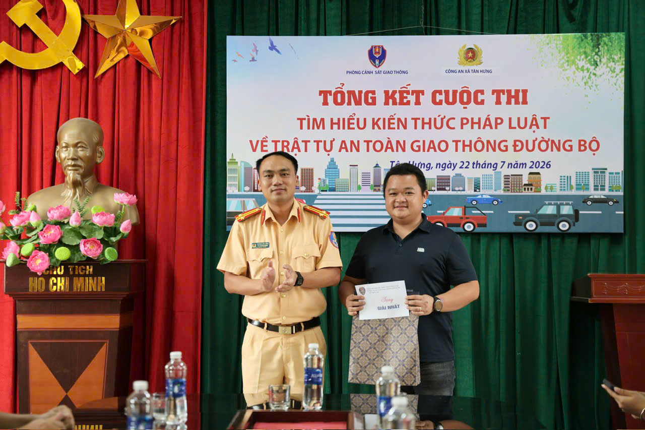 4.092 BÀI DỰ THI TÌM HIỂU PHÁP LUẬT VỀ TRẬT TỰ, AN TOÀN GIAO THÔNG TẠI 4 XÃ PHƯỜNG PHỐ HIẾN, SƠN NAM , HỒNG CHÂU, TÂN HƯNG