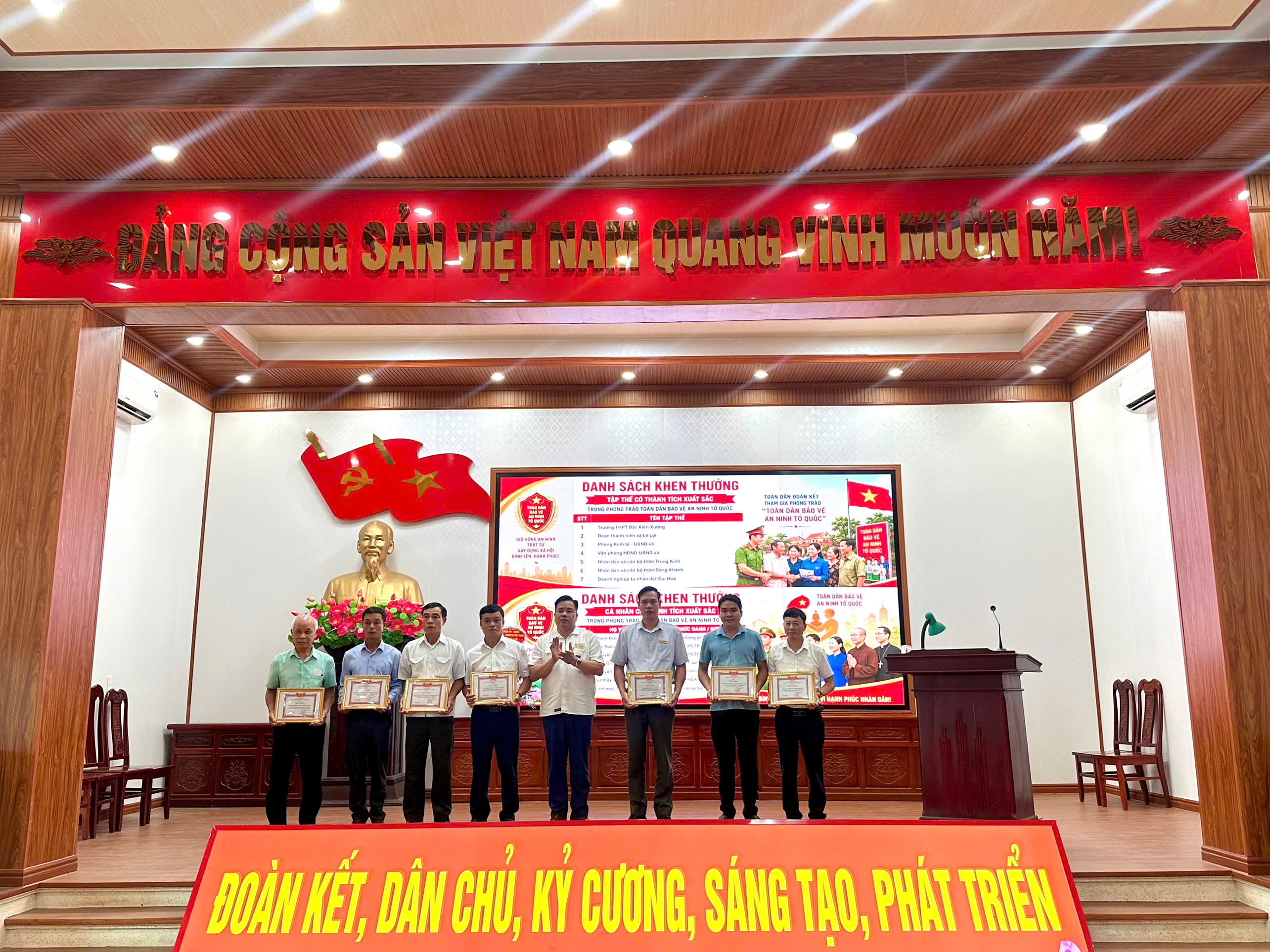 Xã Lê Lợi tổ chức Ngày hội toàn dân bảo vệ An ninh Tổ quốc năm 2026