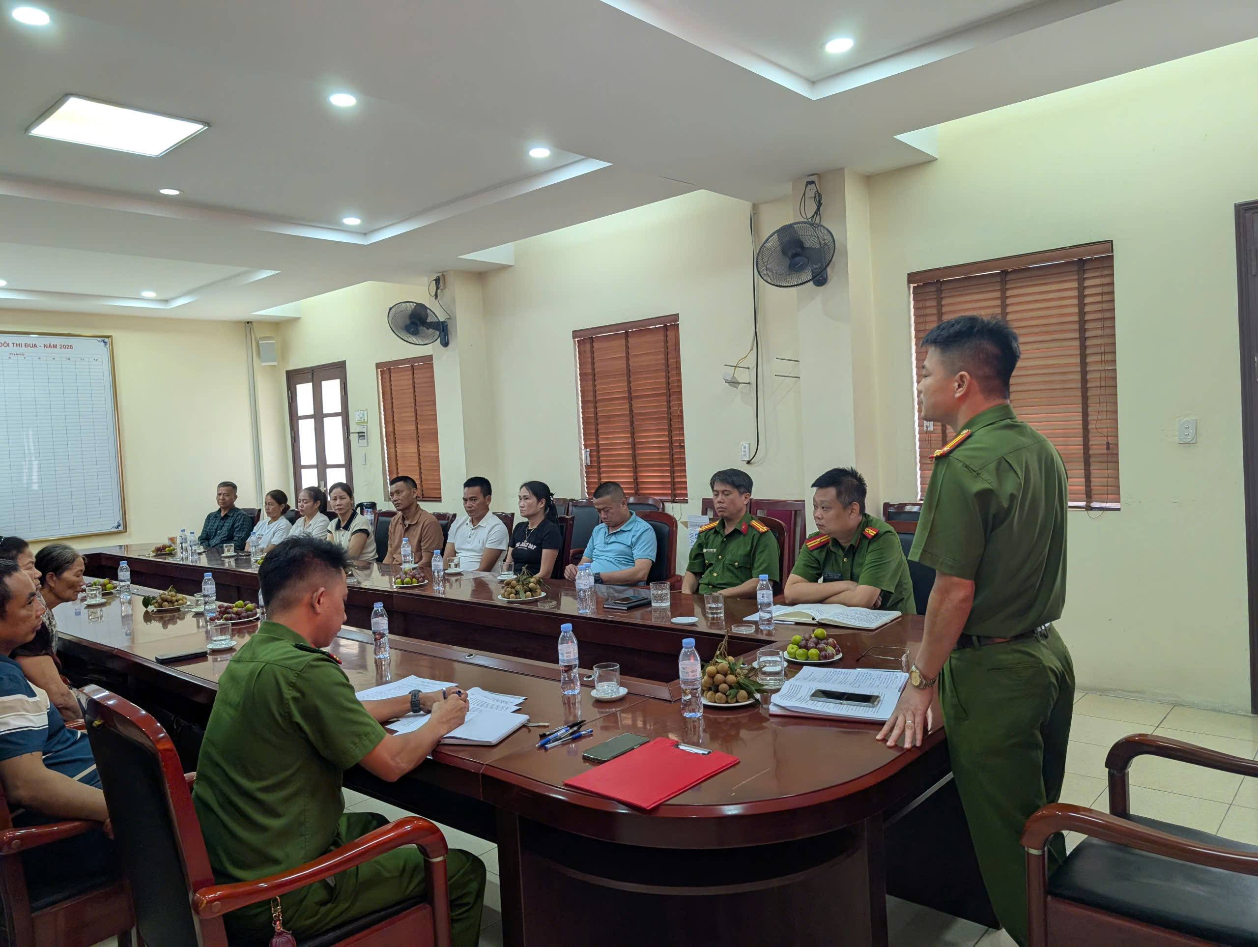 Phân trại tạm giam Khoái Châu tổ chức hội nghị gặp mặt thân nhân chiến sĩ nghĩa vụ năm 2026