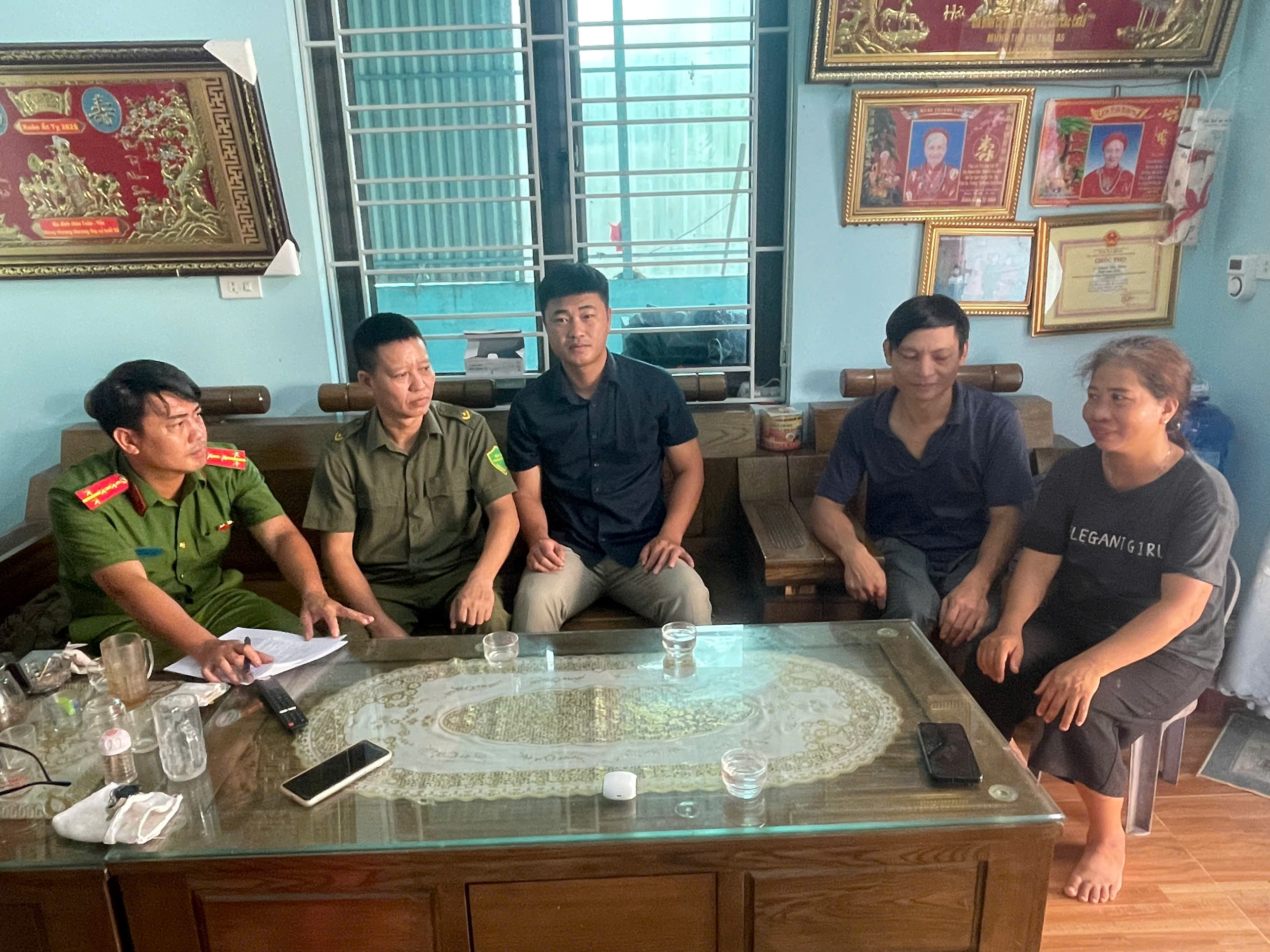 Công an xã Nguyễn Du phát huy vai trò tổ hòa giải bảo đảm an ninh trật tự tại cơ sở