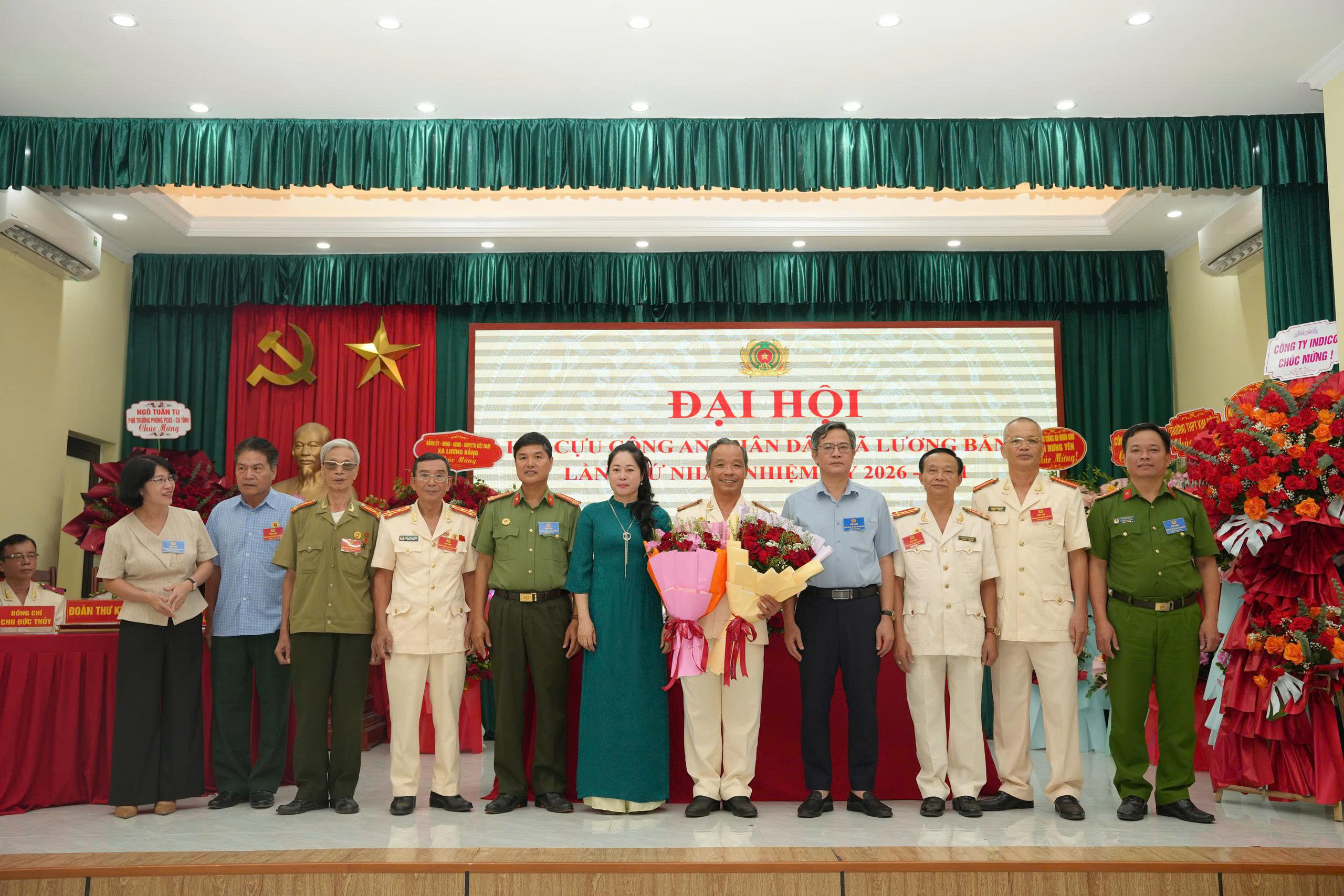 Đại hội thành lập Hội cựu Công an nhân dân xã Lương Bằng, nhiệm kỳ 2026 - 2031