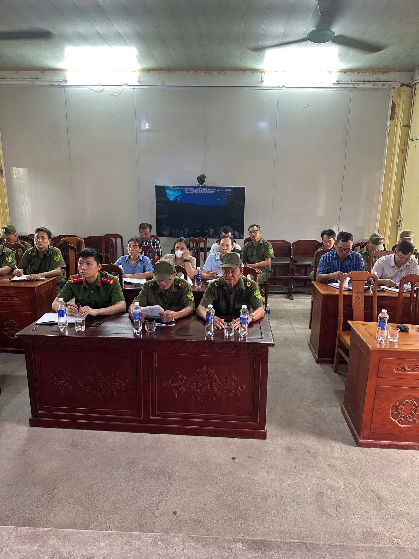 Công an xã Bắc Thụy Anh tổ chức hội nghị triển khai các giải pháp bảo đảm kết quả thu nhận, kích hoạt tài khoản định danh điện tử mức 2 cho công dân trên địa bàn