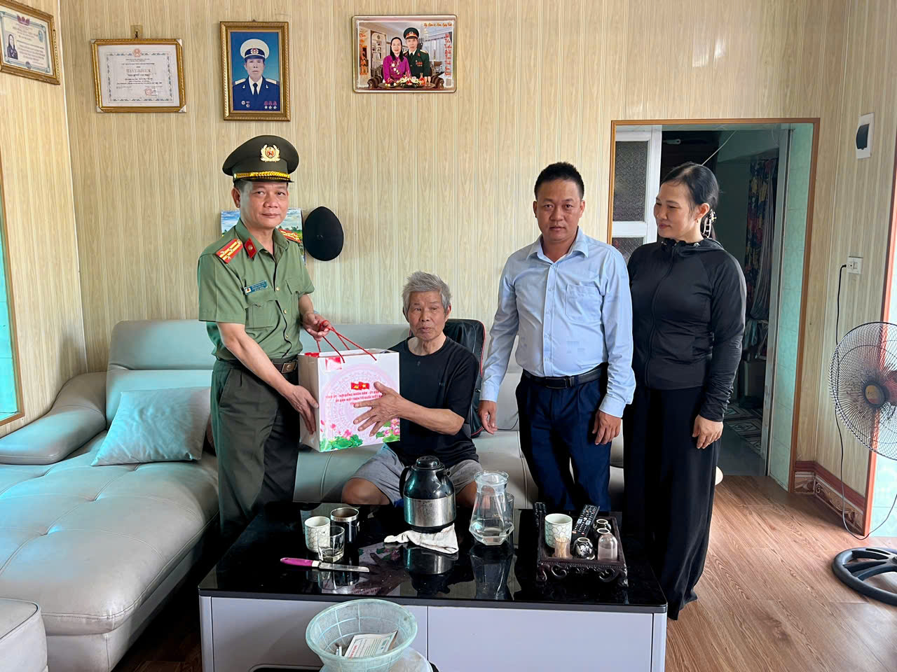 Công an xã Thái Ninh tích cực tham gia, hưởng ứng các hoạt động tri ân các Anh hùng Liệt sĩ nhân ngày 27/7/2026