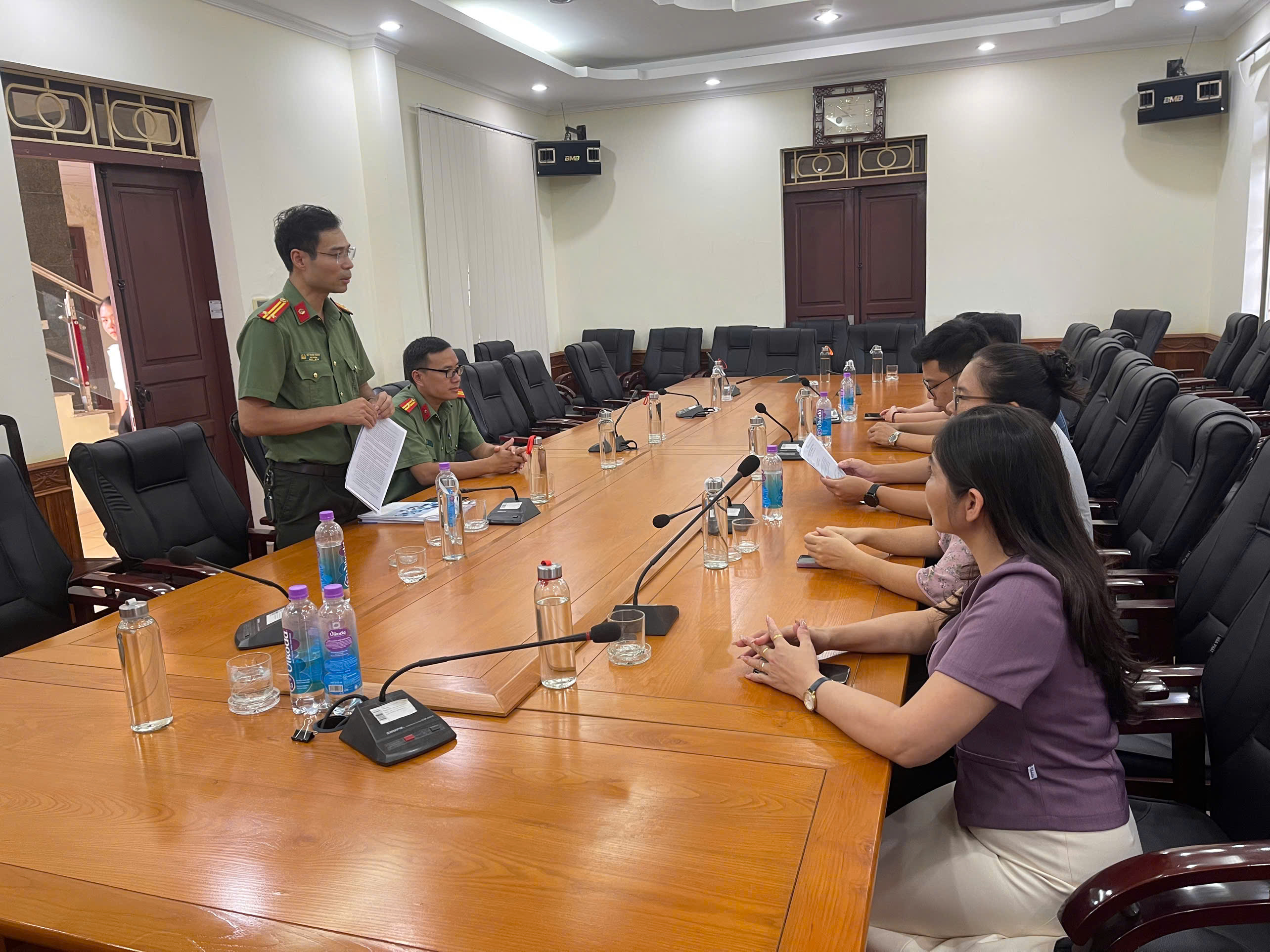 Phòng An ninh chính trị nội bộ tổ chức tuyên truyền, hướng dẫn công tác bảo vệ bí mật nhà nước; đảm bảo an ninh, trật tự quá trình thực hiện đột phá phát triển khoa học, công nghệ, đổi mới sáng tạo và chuyển đổi số quốc gia.