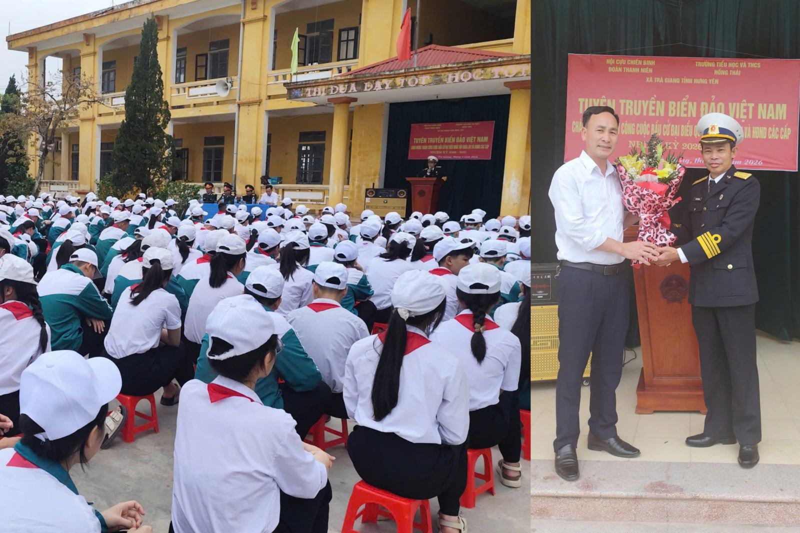 Công an xã Trà Giang Tăng cường tuyên truyền biển, đảo góp phần bảo vệ vững chắc chủ quyền Tổ quốc