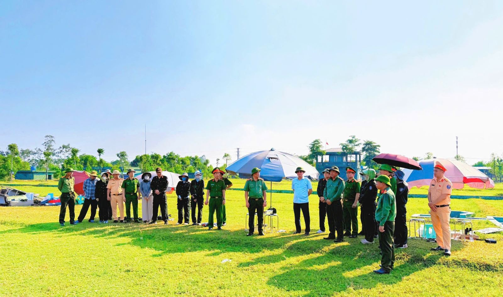 Đồng chí Giám đốc Công an tỉnh gặp mặt Đội tuyển tập luyện tham gia Hội thao quân sự, võ thuật và thể thao Công an nhân dân năm 2026 – Khu vực II tại thành phố Huế