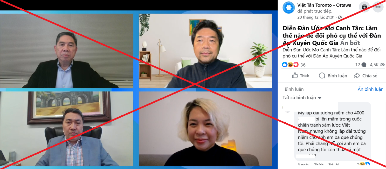 Thực thi pháp luật không phải là “đàn áp xuyên quốc gia”