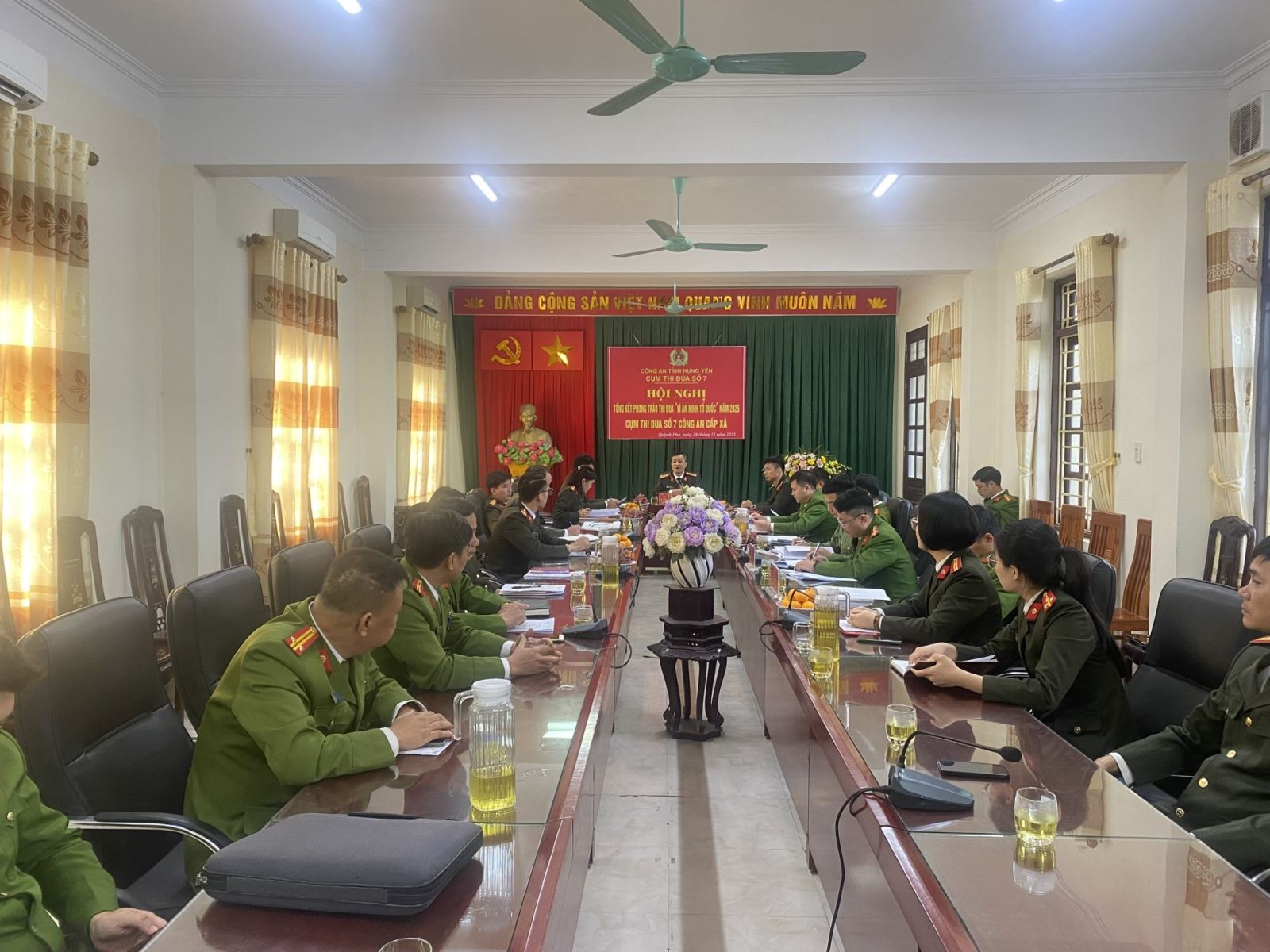 Cụm thi đua số 7 Công an tỉnh Hưng Yên tổng kết phong trào thi đua “Vì an ninh Tổ quốc” năm 2025