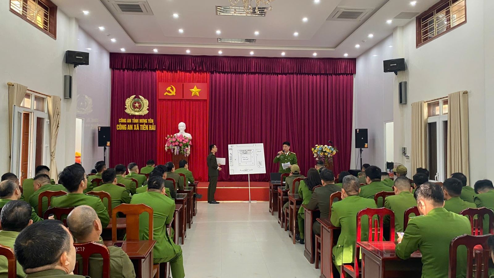 Công an xã Tiền Hải: Triển khai kế hoạch đảm bảo ANTT đêm Giao thừa Tết Nguyên đán Bính Ngọ năm 2026