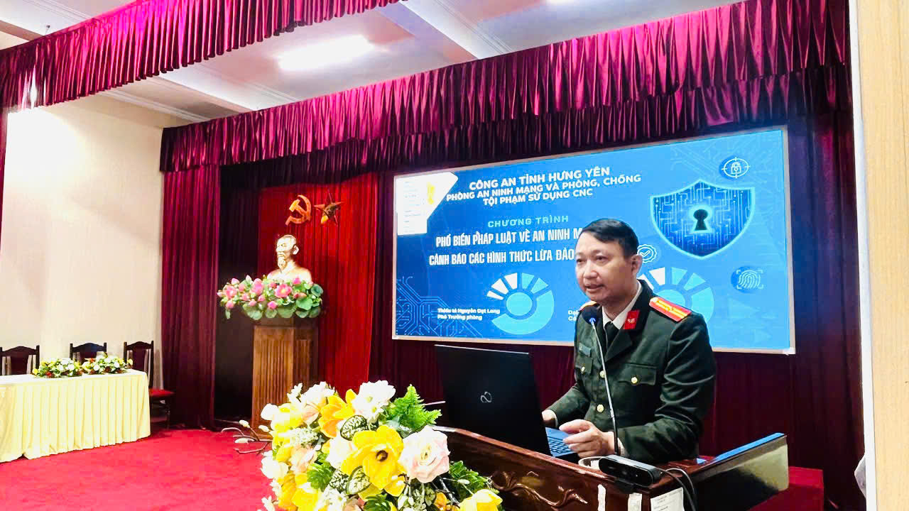 TUYÊN TRUYỀN PHỔ BIẾN PHÁP LUẬT VỀ AN NINH MẠNG