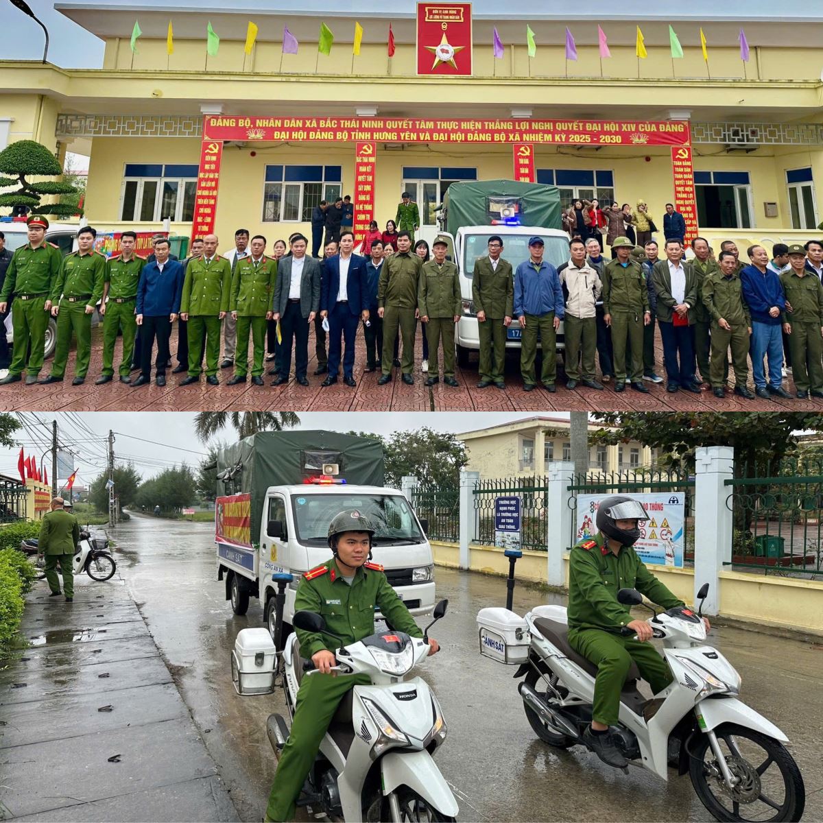 Công an xã Bắc Thái Ninh ra quân thực hiện mục tiêu “Xã không ma túy” giai đoạn 2025 - 2030