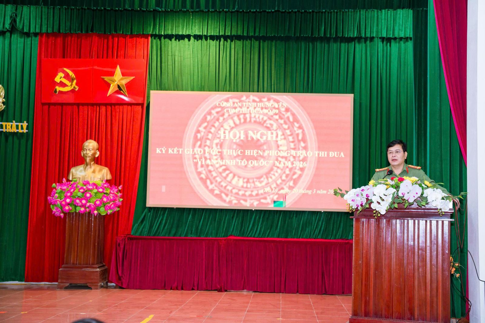 Cụm thi đua số 09 tổ chức hội nghị ký kết giao ước thi đua 