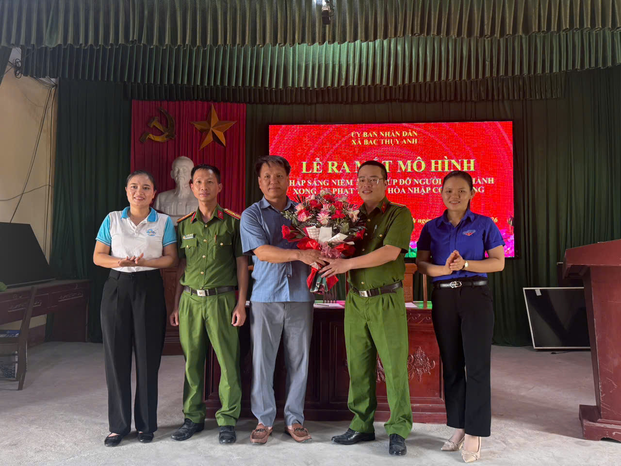 Xã Bắc Thụy Anh ra mắt mô hình “Thắp sáng niềm tin - giúp đỡ người chấp hành xong án phạt tù tái hòa nhập cộng đồng”