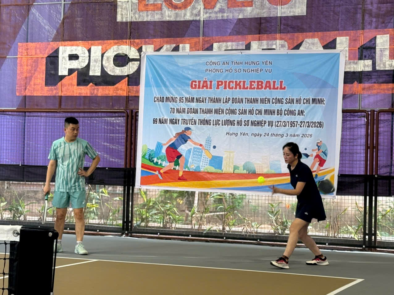 Rạng rỡ khí thế giải Pickleball chào mừng 95 năm thành lập Đoàn thanh niên Cộng sản Hồ Chí Minh; 69 năm ngày truyền thống Lực lượng Hồ sơ nghiệp vụ (27/3/1957 – 27/3/2026)