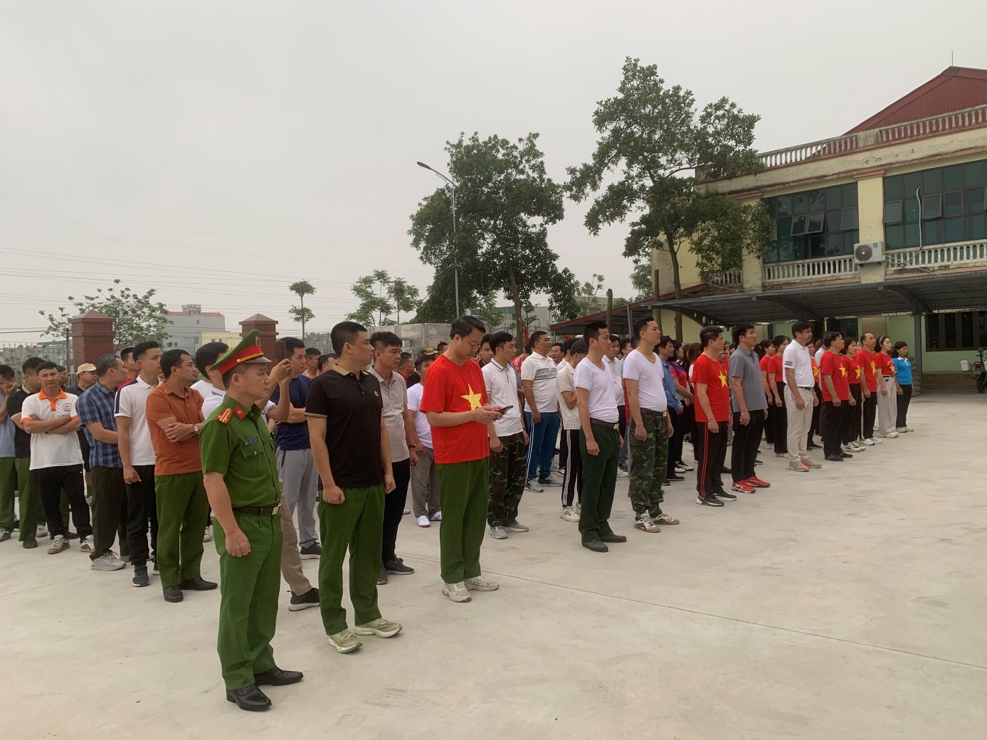 Phường Thượng Hồng tổ chức phát động “Ngày chạy Olympic Vì sức khỏe toàn dân”