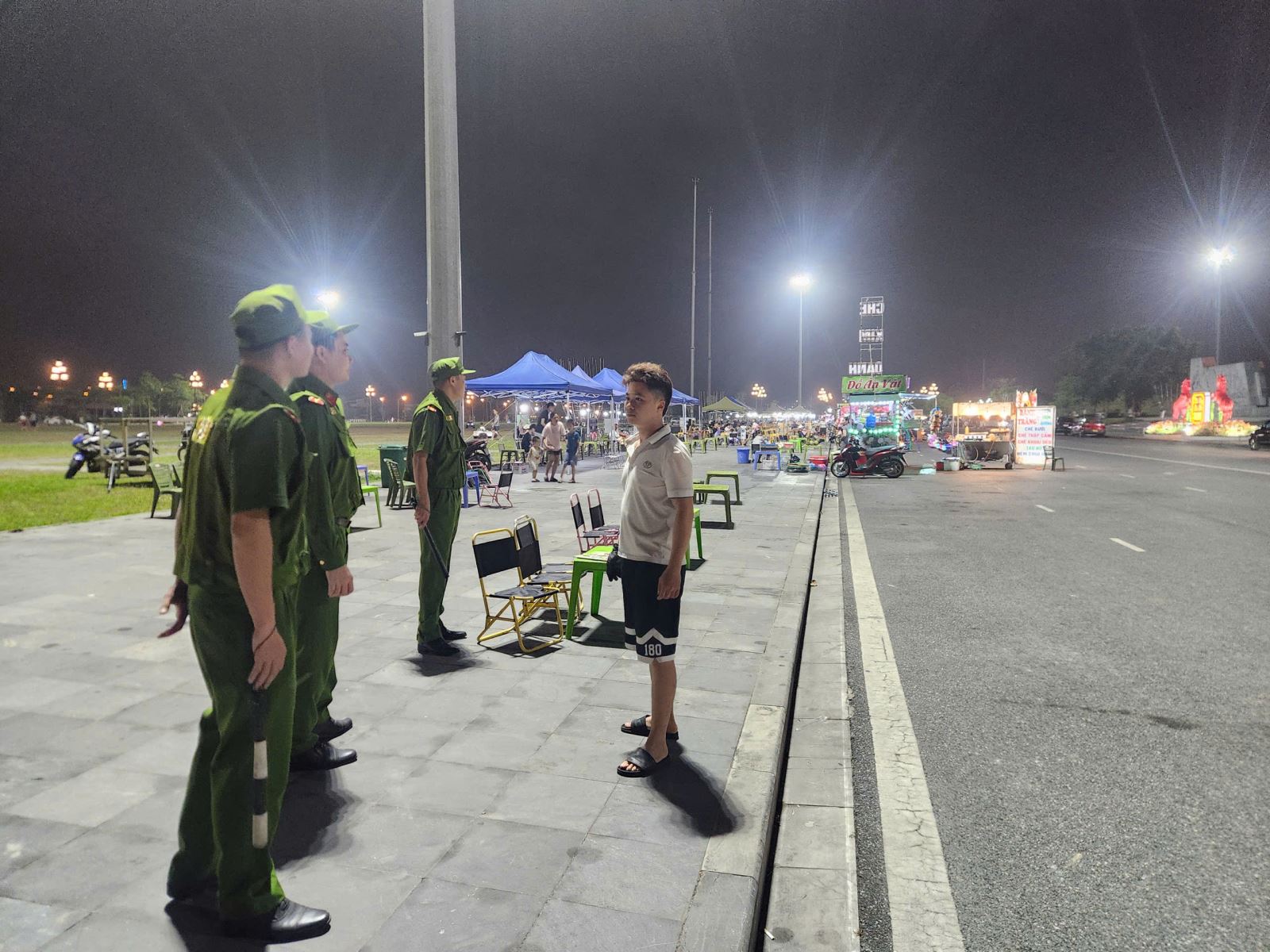 Lực lượng Cảnh sát 113 quyết liệt bảo đảm an ninh trật tự tại các khu vui chơi, phố đi bộ trên địa bàn tỉnh