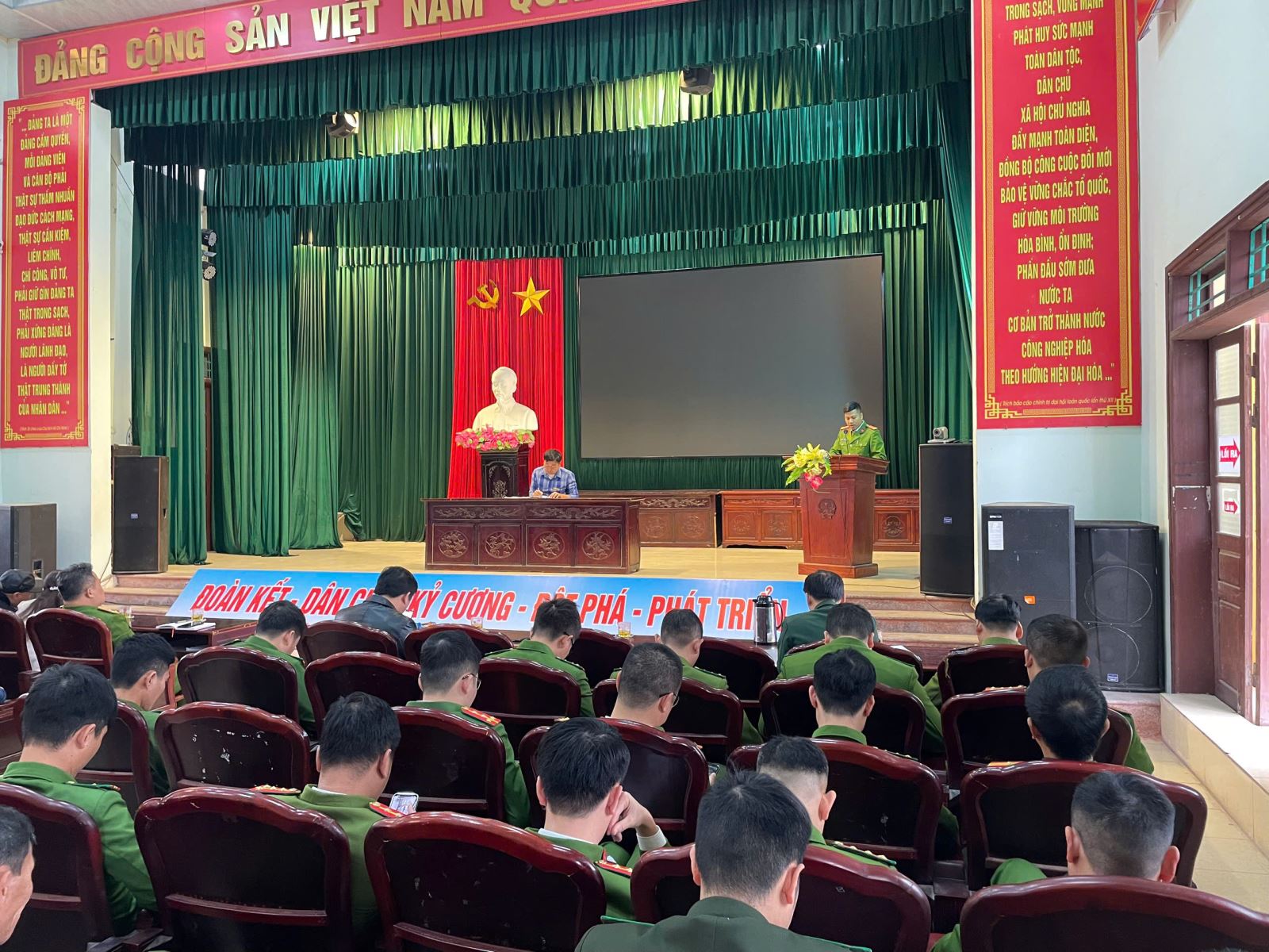 Xã Nam Cường triển khai nhiệm vụ bảo đảm an ninh trật tự phục vụ bầu cử đại biểu Quốc hội khóa XVI và đại biểu HĐND các cấp, nhiệm kỳ 2026 - 2031