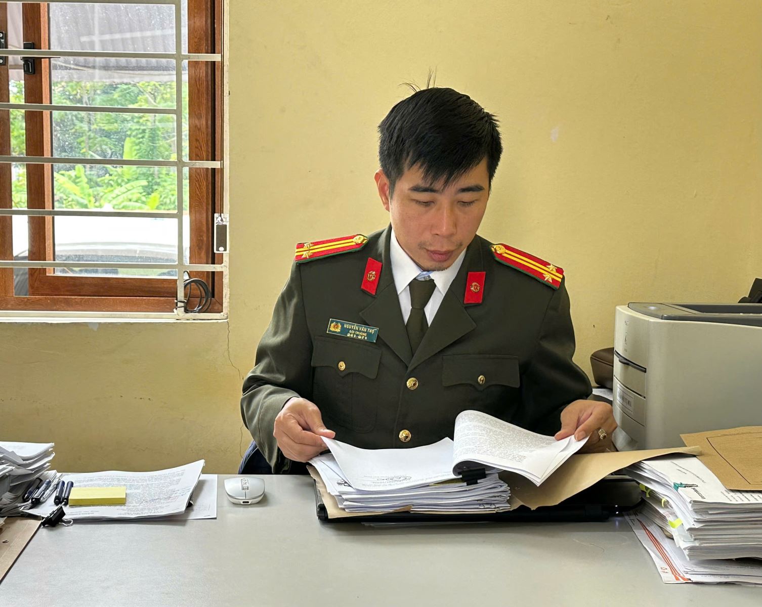 Người đội trưởng tận tụy, kiên cường trên trận tuyến An ninh điều tra