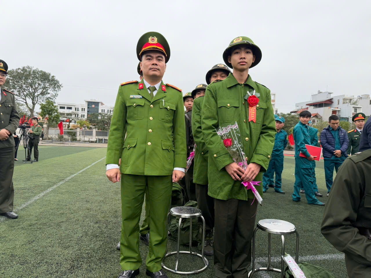 Công an xã Đoàn Đào làm tốt công tác tuyển chọn công dân thực hiện nghĩa vụ Công an nhân dân năm 2026