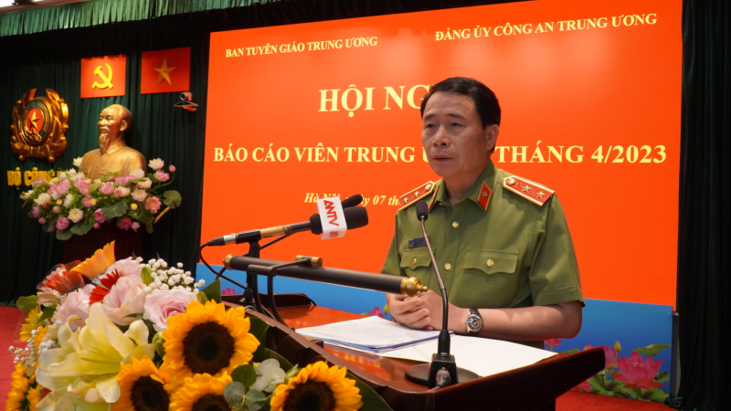 Hội nghị Báo cáo viên Trung ương tháng 4/2023