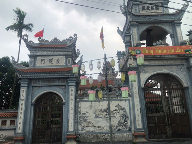 Công an xã Nam Tiền Hải tuyên truyền, vận động các tôn giáo trên địa bàn treo Cờ Tổ quốc trong dịp kỷ niệm 80 năm Quốc khánh nước Cộng hòa xã hội chủ nghĩa Việt Nam