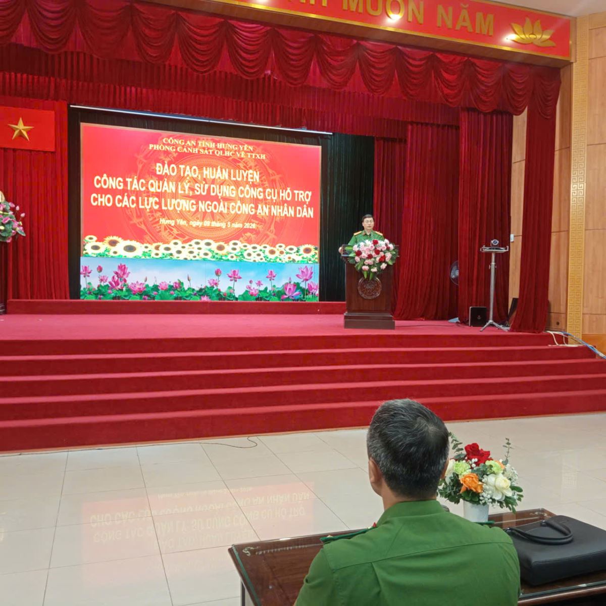Tăng cường đào tạo, huấn luyện công tác quản lý, sử dụng công cụ hỗ trợ cho các lực lượng ngoài Công an nhân dân năm 2026