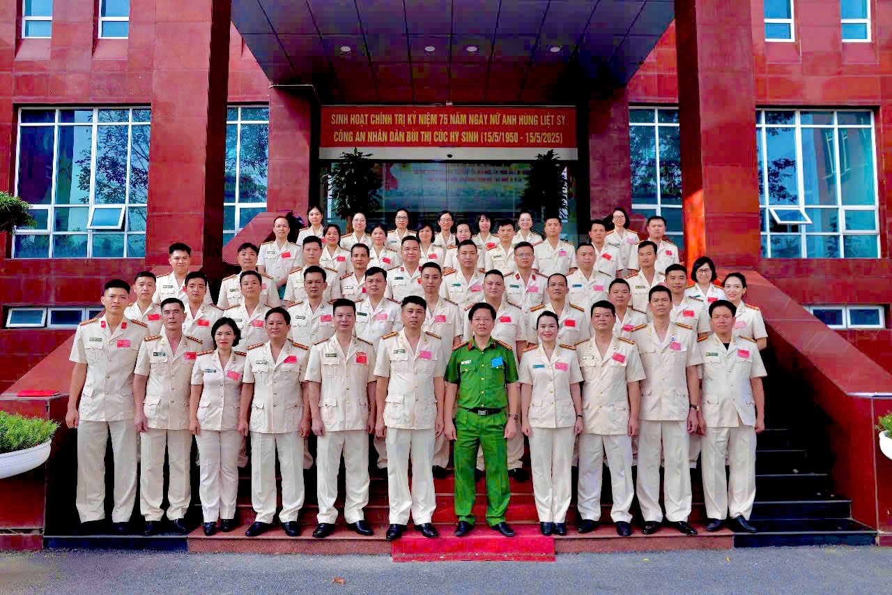 Đảng bộ Cảnh sát Quản lý hành chính vê trật tự xã hội tổ chức thành công Đại hội lần thứ III, nhiệm kỳ 2025 - 2030