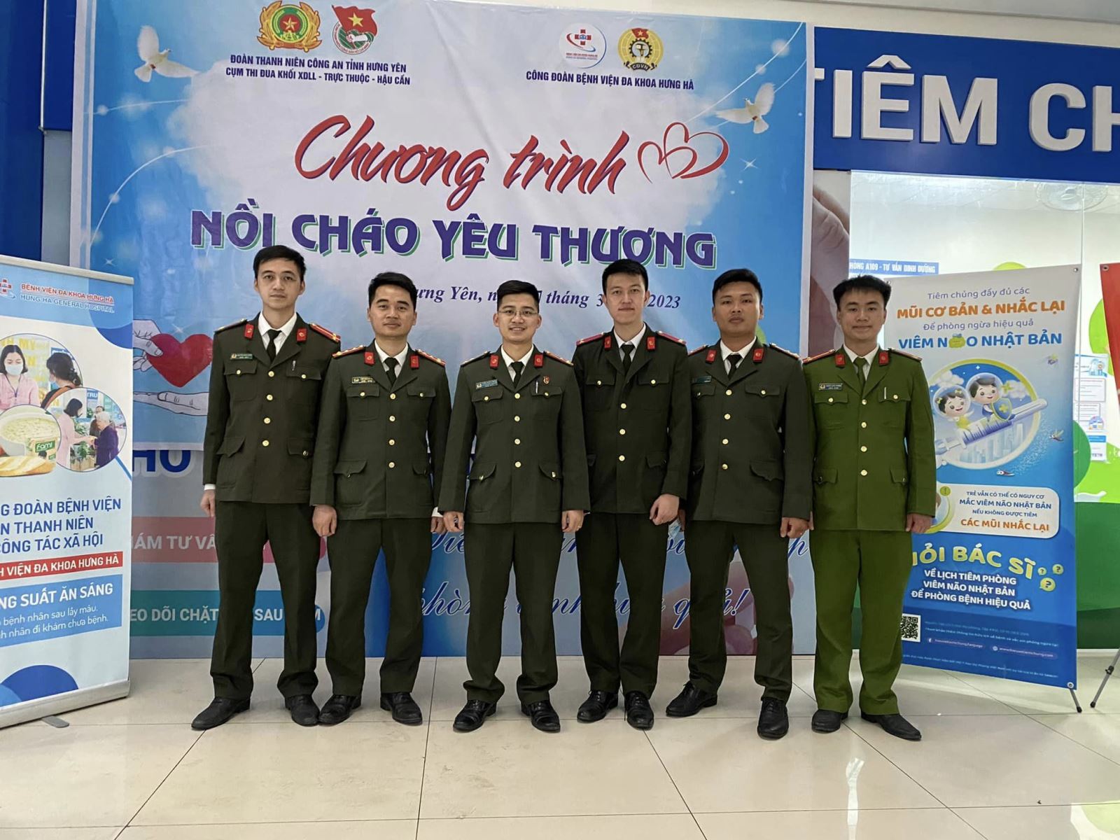 Đoàn Thanh niên Công an tỉnh: Ấm áp Nồi cháo yêu thương hết vơi lại đầy