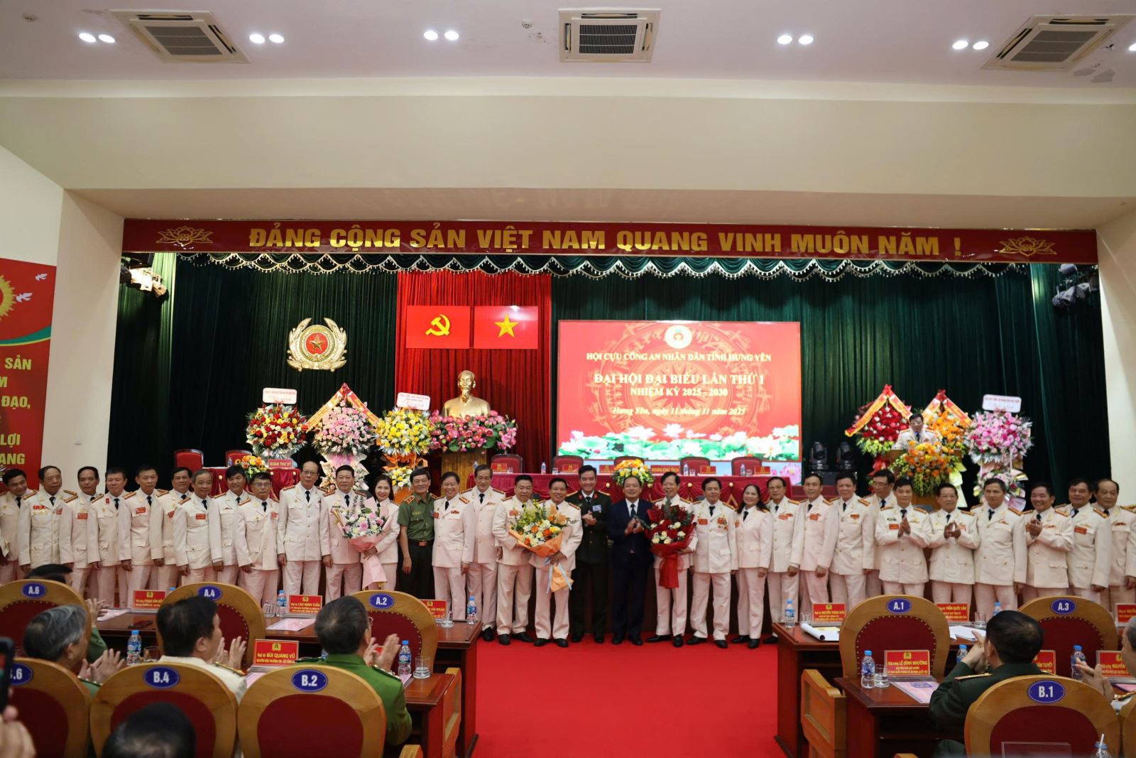 Đại hội đại biểu Hội Cựu Công an nhân dân tỉnh Hưng Yên lần thứ I, nhiệm kỳ 2025 – 2030