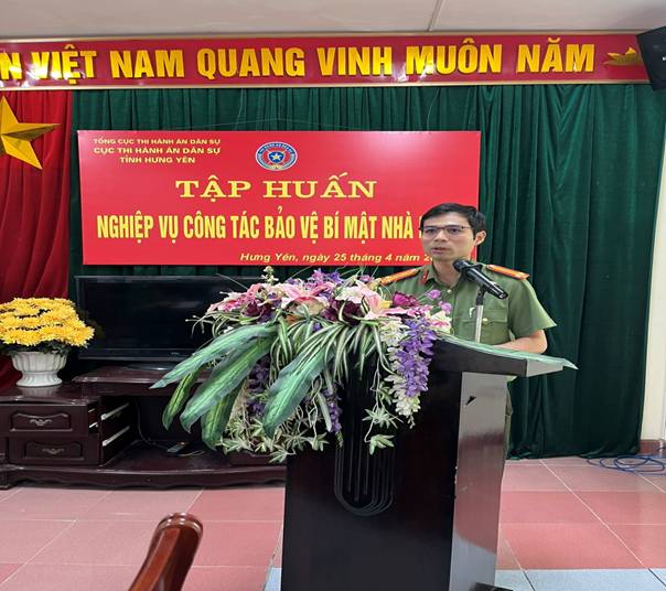 Công an tỉnh Hưng Yên tham mưu Chủ tịch UBND tỉnh Hưng Yên ban hành Quyết định kiện toàn Ban chỉ đạo công tác bảo vệ bí mật nhà nước tỉnh