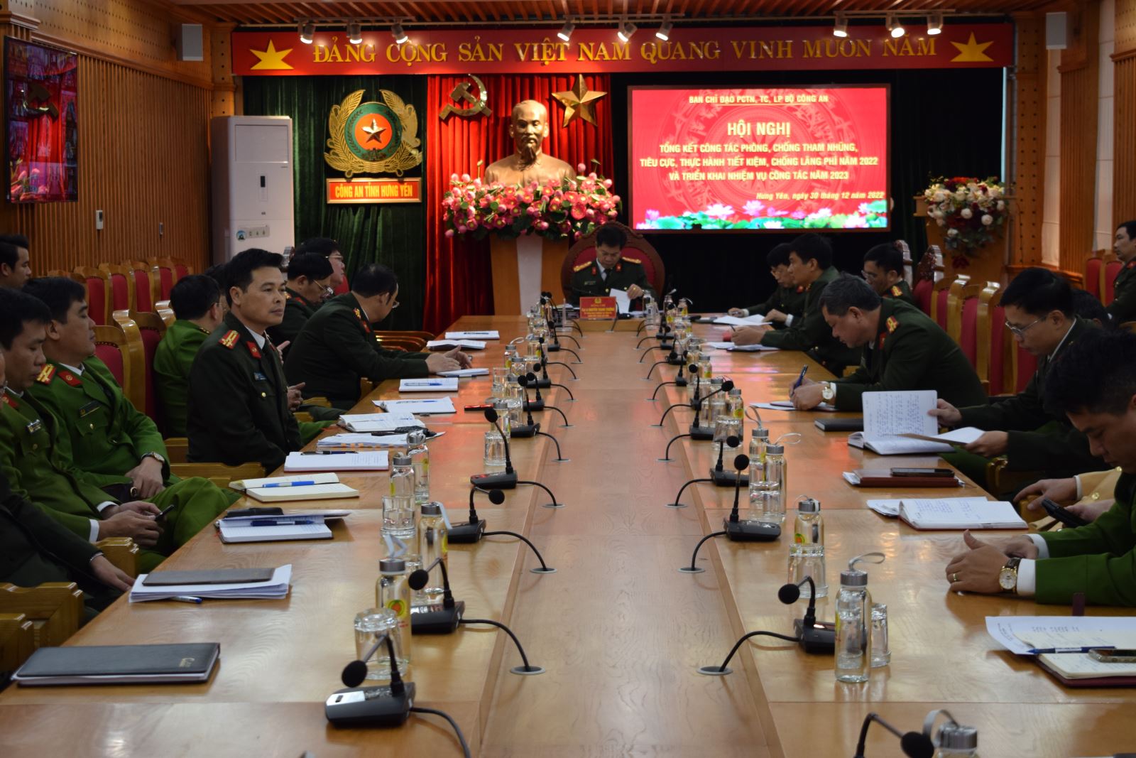 Hội nghị tổng kết công tác phòng chống tham nhũng, thực hành tiết kiệm, chống lãng phí năm 2022 và triển khai nhiệm vụ công tác năm 2023.
