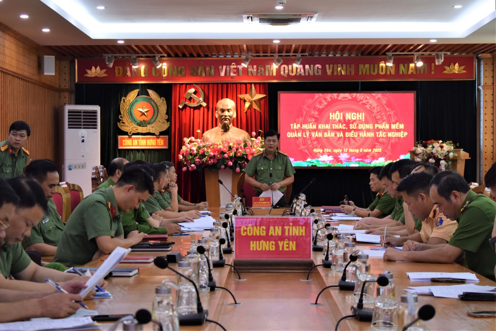 Khai giảng lớp tập huấn phần mềm quản lý văn bản và điều hành tác nghiệp