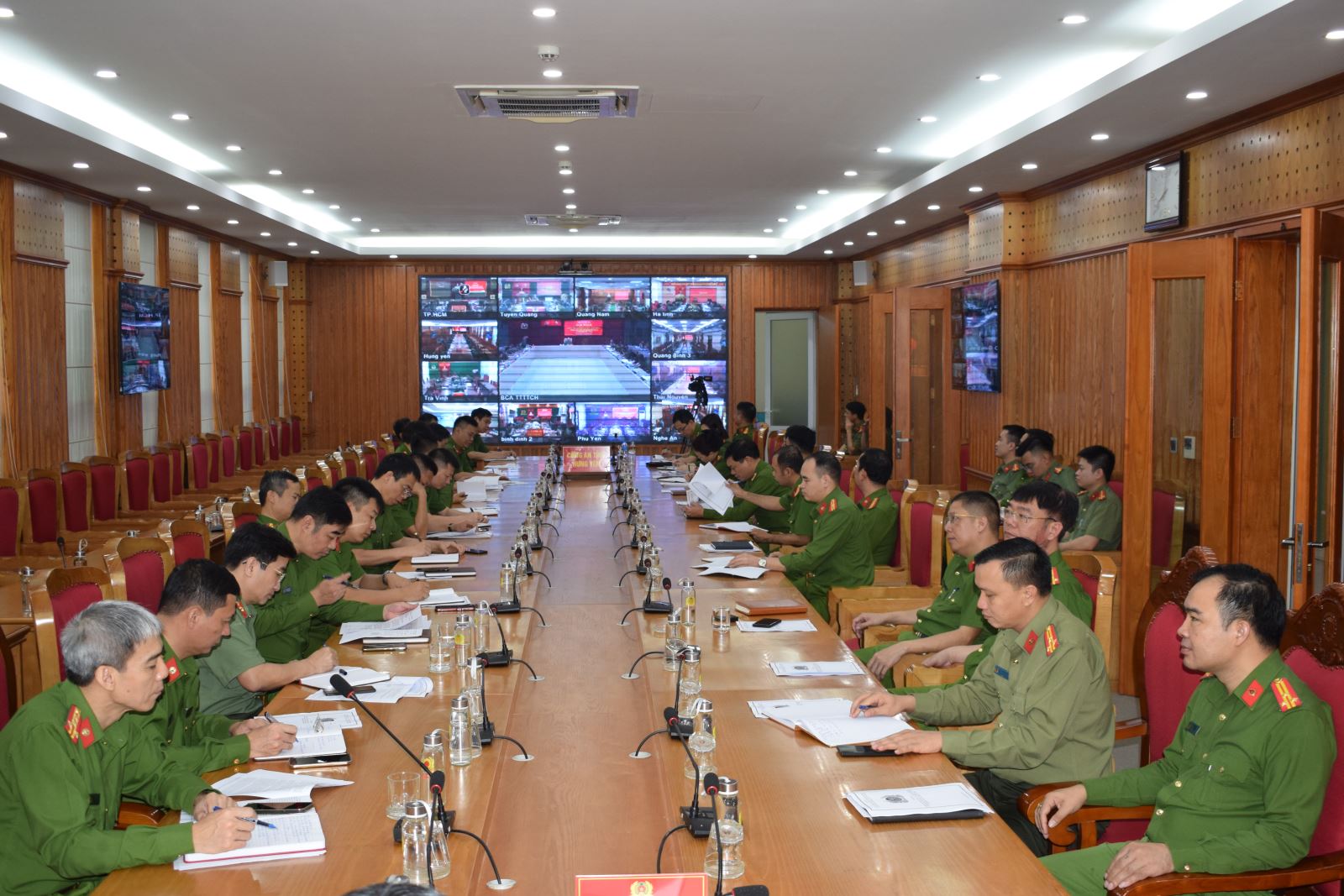 Hội nghị giao ban công tác quản lý giam giữ, cơ sở giáo dục, trường  giáo dưỡng và thi hành án hình sự tại cộng đồng Quý I/2025