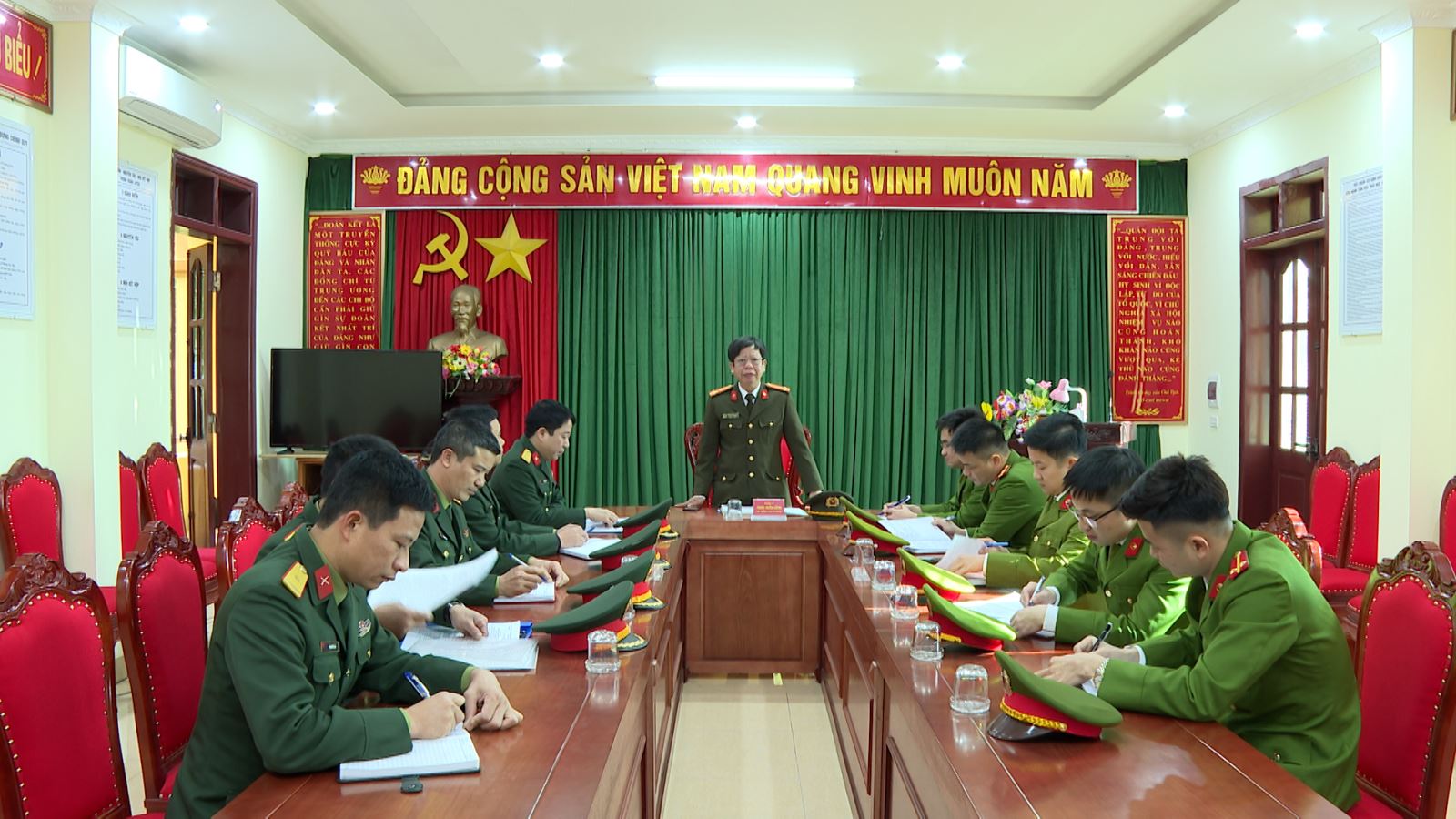 Tăng cường mối quan hệ phối hợp giữa hai lực lượng Công an và Quân sự   trên địa bàn tỉnh