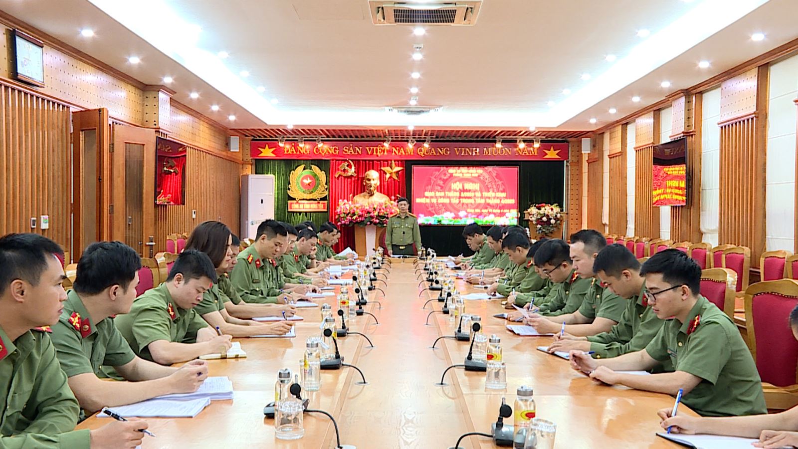 Lực lượng Tham mưu Công an tỉnh:  Chủ động trong tình hình mới