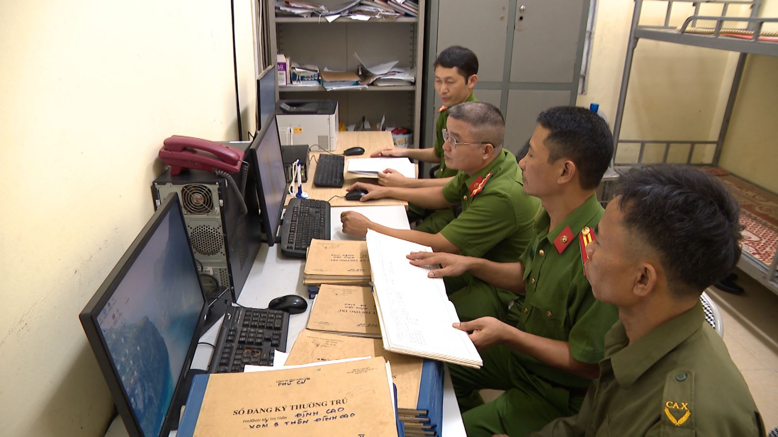 Công an xã chính quy vững mạnh từ cơ sở