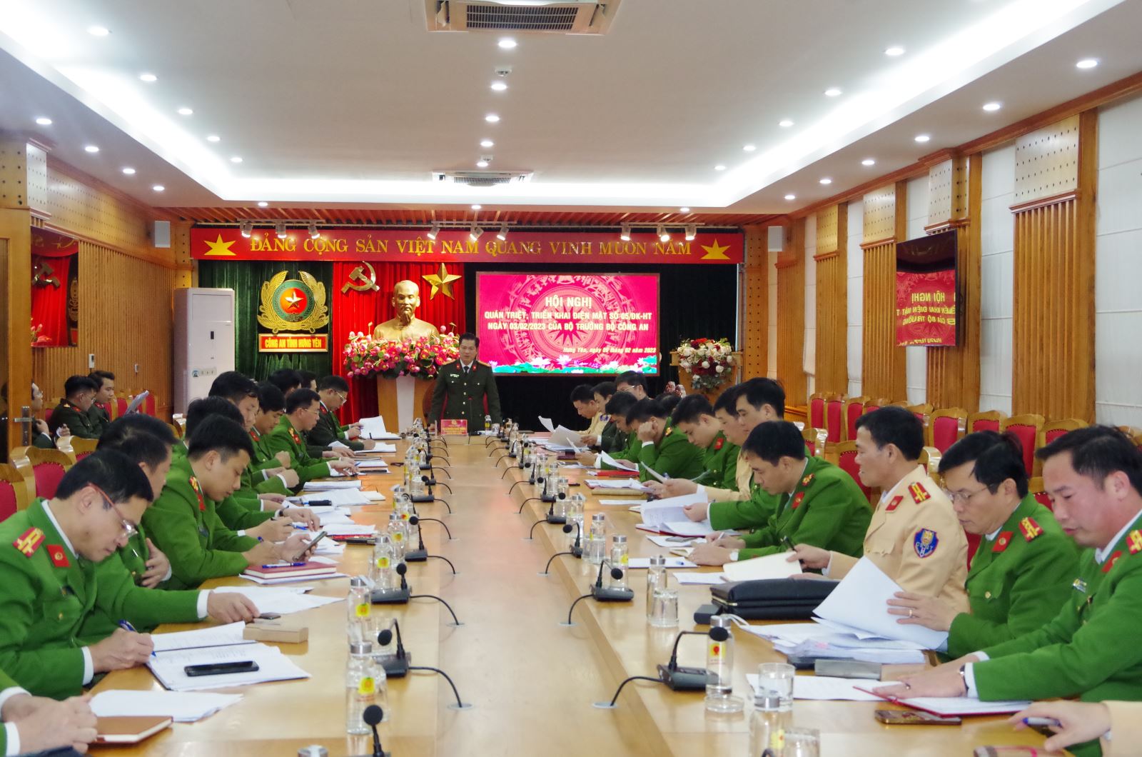 Công an tỉnh: Quyết tâm nâng cao hiệu quả công tác đảm bảo trật tự an toàn giao thông theo tinh thần chỉ đạo của Bộ trưởng Bộ Công an